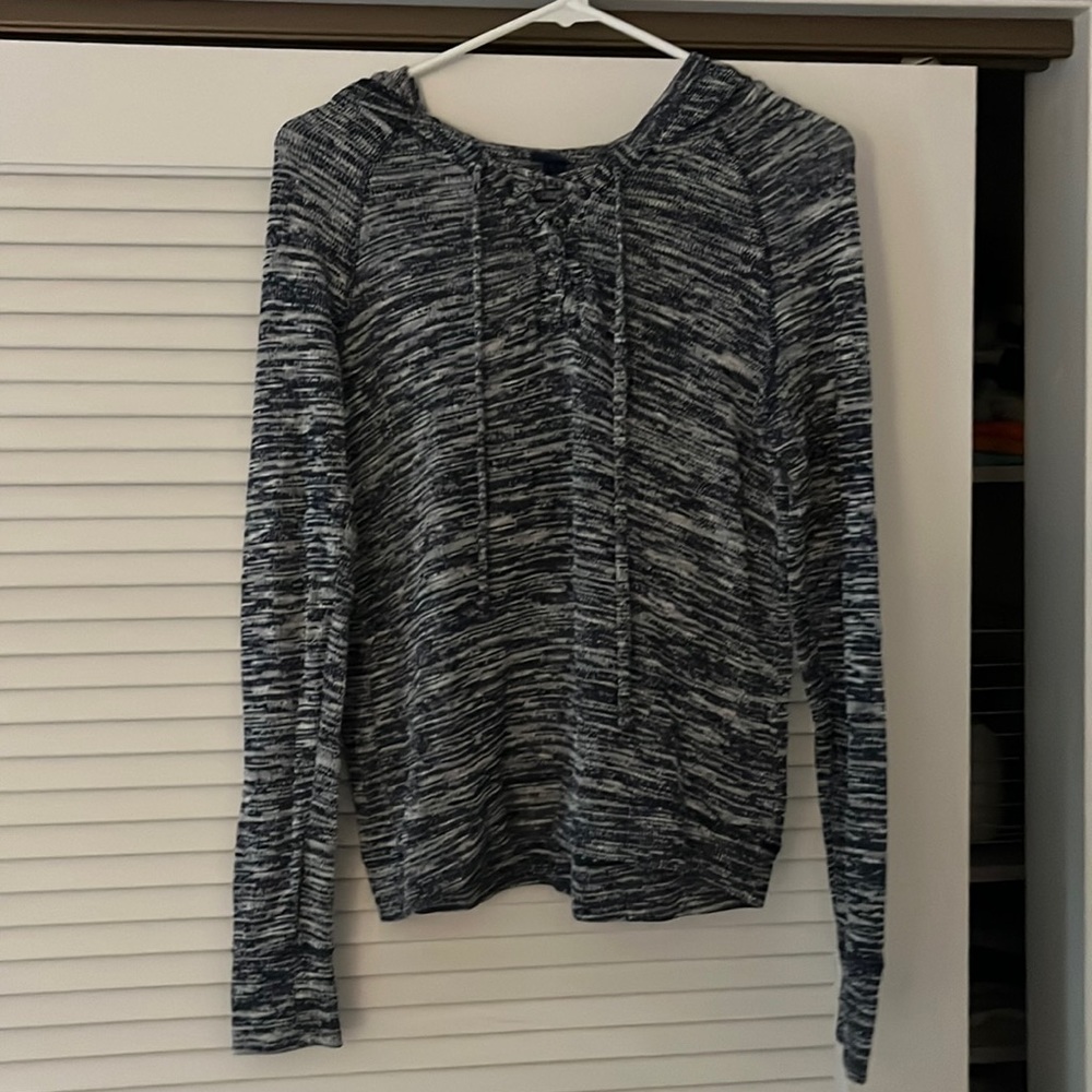 Marled Hoodie Sweater
